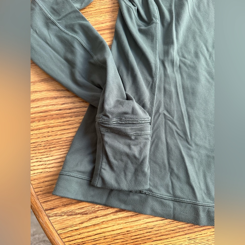 Lululemon it’s Rulu Run Smoked Spruce Long Sleeve - Picture 5 of 7